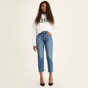 Levi’s Wedgie Straight Leg Jeans W 25 Med Wash